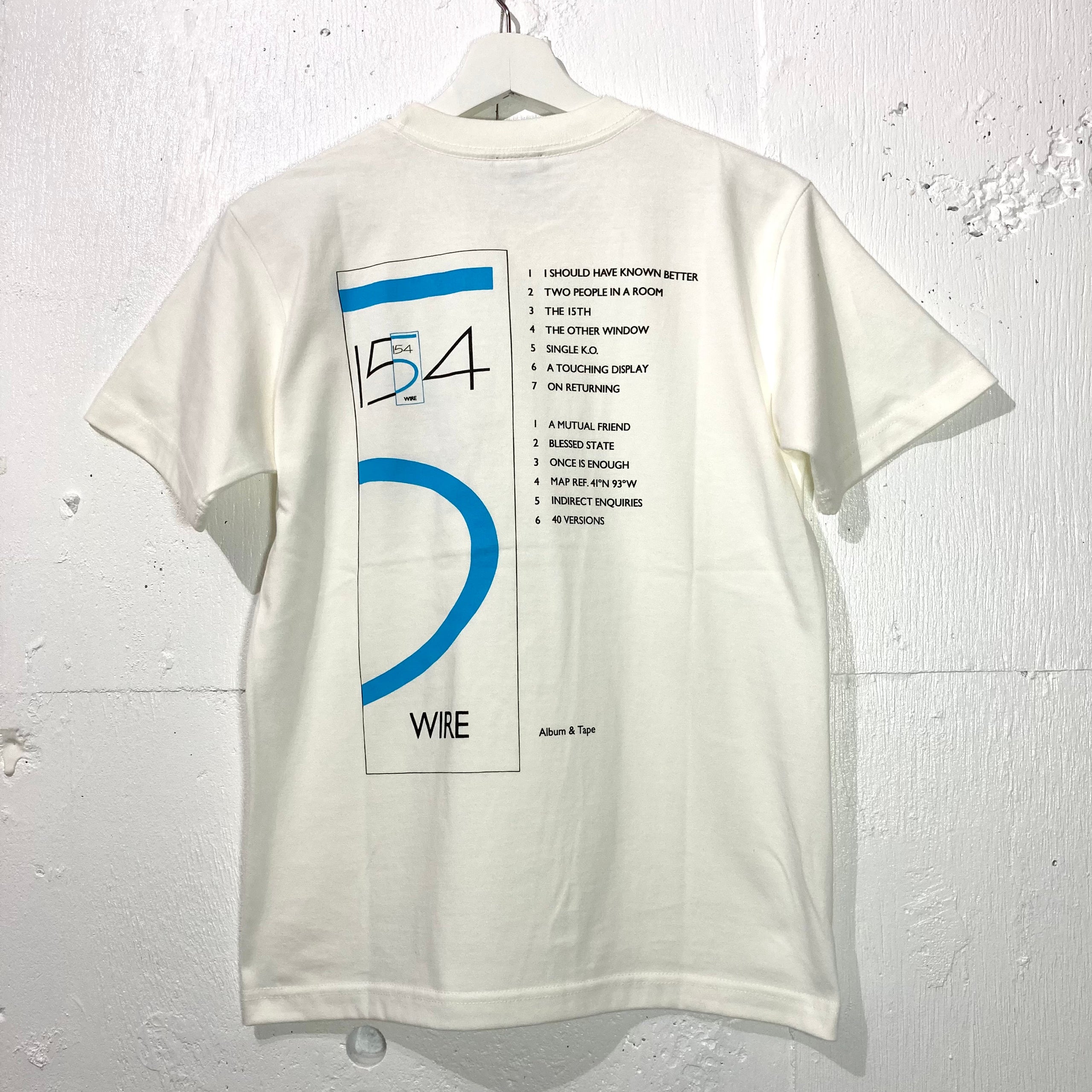 WIRE “154” Logo Embroidered T-shirt